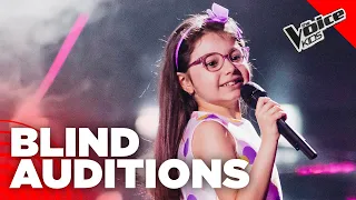 Carlotta canta “Farfalle” di Sangiovanni| The Voice Italy Kids | Blind Auditions