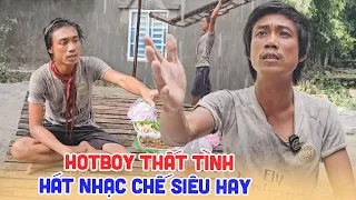 Tá hỏa với thanh niên thất tình hát nhạc chế như nuốt đĩa cực hay