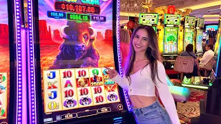 Best NEW BUFFALO SLOT OF ALL TIME?!? (NEW Buffalo Dash For Cash Slot)🤯🏆🦬