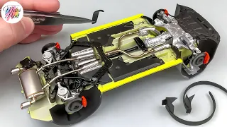 Tamiya Nissan Z 1/24 Scale Model Build   “Chassis“