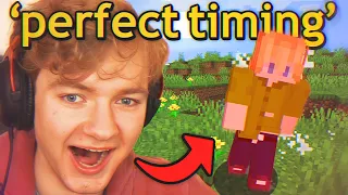 Dream SMP Perfect Timing Moments...