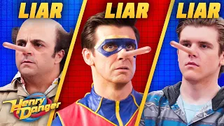 Schwoz, Captain Man & Jasper Take Lie Detector Tests! 🤥 | Henry Danger