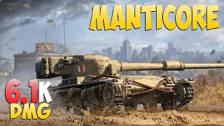 Manticore - 4 Kills 6.1K DMG - Without everything! - World Of Tanks