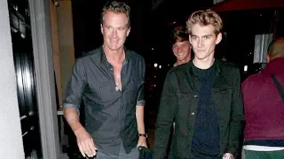 Presley Gerber And Dad Rande Have No Time For Your Stinkin' Selfies!