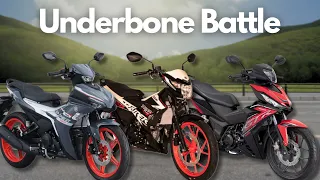 Who's the Real UNDERBONE KING? | Supra GTR 150, Sniper 155, or Raider 150 FI?