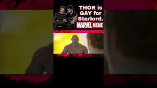 ✅ Thor Love and Thunder meme. Gay Thor flirting with starlord.