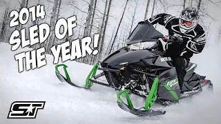 2014 SNOWTRAX Real World Sled of The Year!