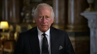King Charles III Delivers His 1st Speech as Monarch