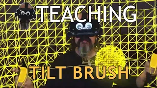 Teaching Tilt Brush: Three Weird Brushes