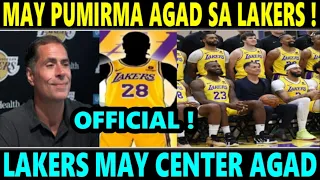 BREAKING: Lakers May "PUMIRMA" Agad na sa CENTER sa LINEUP para sa NEXT SEASON