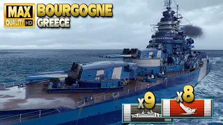 Battleship Bourgogne: Cleaning up after the thunderstorm- World of Warships