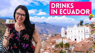 27 DRINKS in ECUADOR You Gotta Try! | Ecuadorian Food