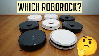 Roborock Comparison: C10 vs E35 vs E4 vs S4 Max vs S5 vs S5 Max vs S6 vs S6 Pure vs S6 MaxV vs S7