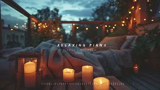 Candlelit Melodies: Relaxing Piano Music to Enhance Romance and Induce Sleep/Relax with warm candles