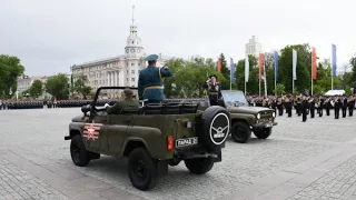 Парад на 9 Мая Воронеж 2021. Празднования.