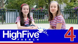 French for kids: talking about your age - High Five French Sample