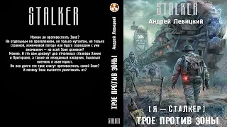 Трое против зоны. Я-Сталкер. Андрей Левицкий. Фантастика.