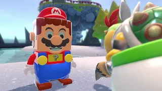 Playable Lego Mario in Bowser's Fury! (4K)