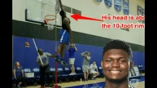 Zion Williamson’s vertical how high Can Zion jump?