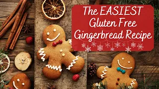 Gluten Free Gingerbread Cookies | How To Make Gingerbread Cookies | Gluten Free Christmas Cookies