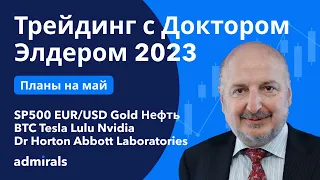 Трейдинг с Доктором Элдером 2023 / SP500 EURUSD Gold Нефть BTC Tesla Lulu Nvidia DR Horton