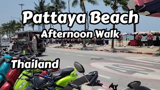 Pattaya Beach, Thailand.  Just Two Hours From Bangkok. The Day After Songkran 2024