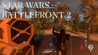 Star Wars Battlefront 2 - Supremacy - Scarif - Heavy & Death Trooper Gameplay (No Commentary)