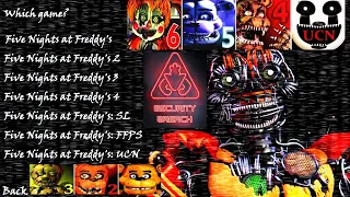 FNaF The Ultimate Jumpscare Simulator FNAF 1 2 3 4 5 6 UCN SB All Jumpscares Simulator