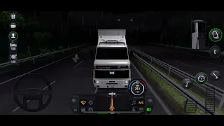 Driving Truck in Heavy Rain | Truck Simulator Ultimate | Truck Simulation Gameplay #rain #truckdrive