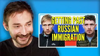 Ukrainian reacts to "Getting Past russian Immigration"