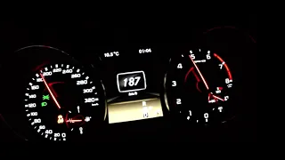 Mercedes ML63 W166 acceleration / top speed 256km/h (stok)