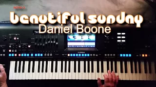 Beautiful Sunday - Daniel Boone, Cover mit titelbezogenem Style auf Yamaha Genos.