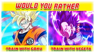 Would You Rather (Dragon Ball Z Edition) | Anime Quiz