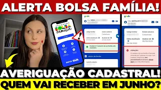 ❌ATUALIZAÇÃO CADASTRAL BOLSA FAMÍLIA: BENEFÍCIO BLOQUEADO/CANCELADO – QUEM RECEBE em JUNHO?