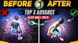 TOP 3 NEW ADVANCE GLOO WALL TRICK LIKE LEGENDS /  JOYSTICK STYLE SECRET GLOO WALL  TRICKS