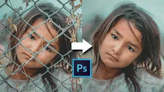 HOW TO REMOVE ANY OBJECT IN PHOTOSHOP!