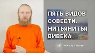 Пять видов совести. 1 - Нитьянитья вивека