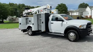 2015 RAM 5500 MECHANICS TRUCK SERVICE TRUCK CRANE VANAIR COMPRESSOR WELDER DIESEL FOR SALE