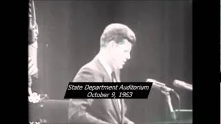 October 9, 1963 - President John F. Kennedy's remarks on Senator Barry Goldwater