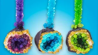 How to Make Geode Cake Pops from Cookies Cupcakes and Cardio