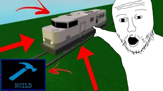 How to make a Train in Roblox Piggy Build mode (1)