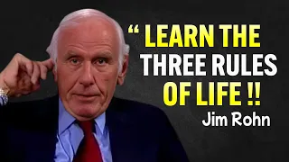 The ONLY 3 Rules You Need to Know - Jim Rohn Motivational Speech