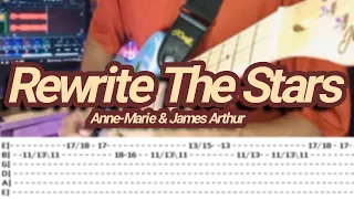 Rewrite The Stars |©Anne-Marie & James Arthur |【Guitar Cover】with TABS