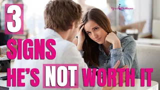 3 Signs He's Not Worth Another Date