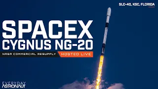 Watch SpaceX launch the Cygnus Spacecraft to the ISS for NASA!