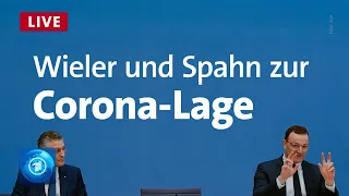 Spahn, Drosten und Wieler zur Corona-Lage