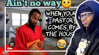 WHEN YOUR PASTOR COMES BY THE HOUSE | Darryl Mayes | dravyH *REACTION*