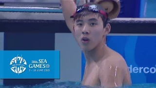 Swimming Heats  Men's 400m Freestyle  Heat 2 (Day 6) | 28th SEA Games Singapore 2015