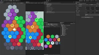 How to use Unity 3d to make Hexagon Tilemap