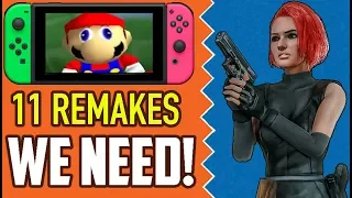 11 Retro Games That Need Remakes on Nintendo Switch/PS5/Xbox Series X